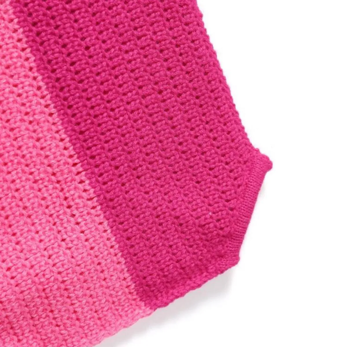 Lunessa Striped Lace Up Backless Asymmetrical Hem Knit Top - Size XS US2