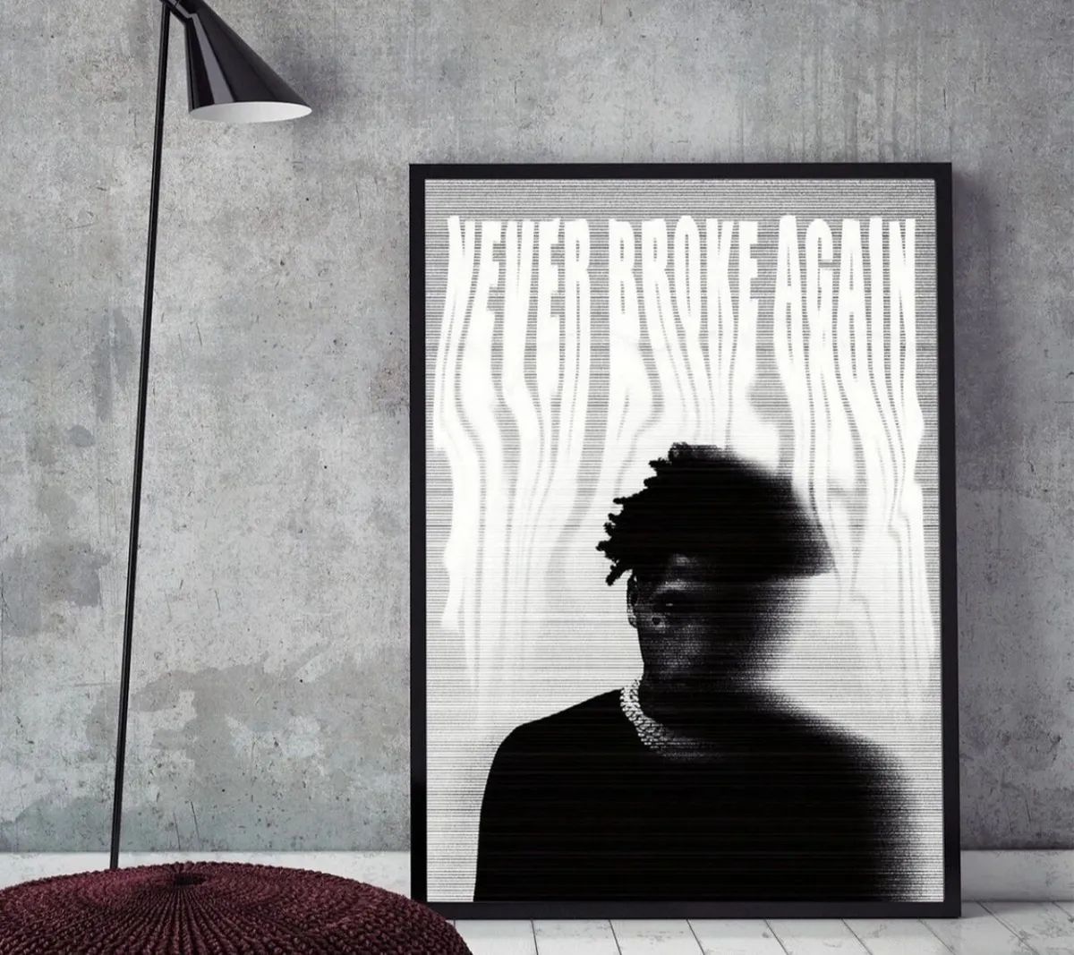 NBA YoungBoy Wallpaper Poster “Never Broke again