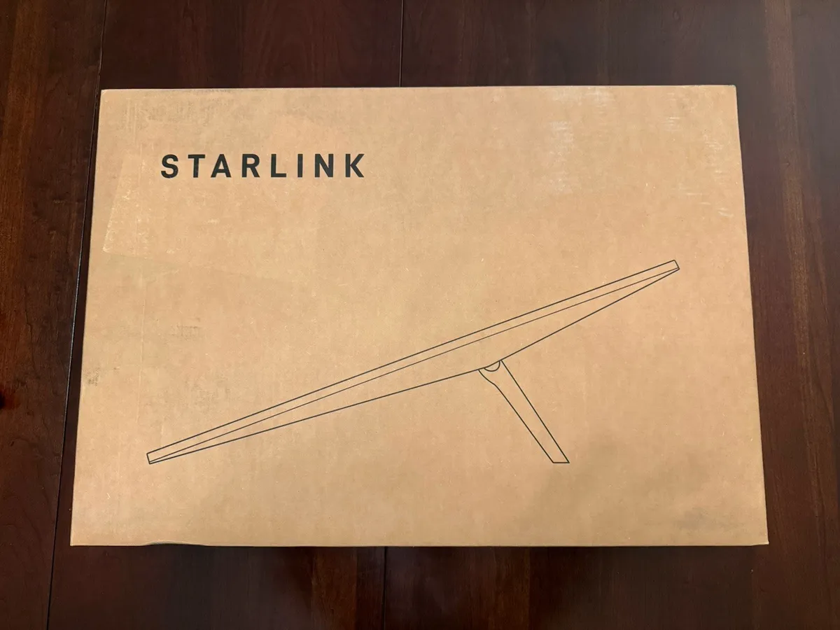 Starlink V4 High-Speed Satellite Internet Kit — WiFi 6 Router, 110–240V, Dual-Band Connectivity, Plug-and-Play Installation, Standard