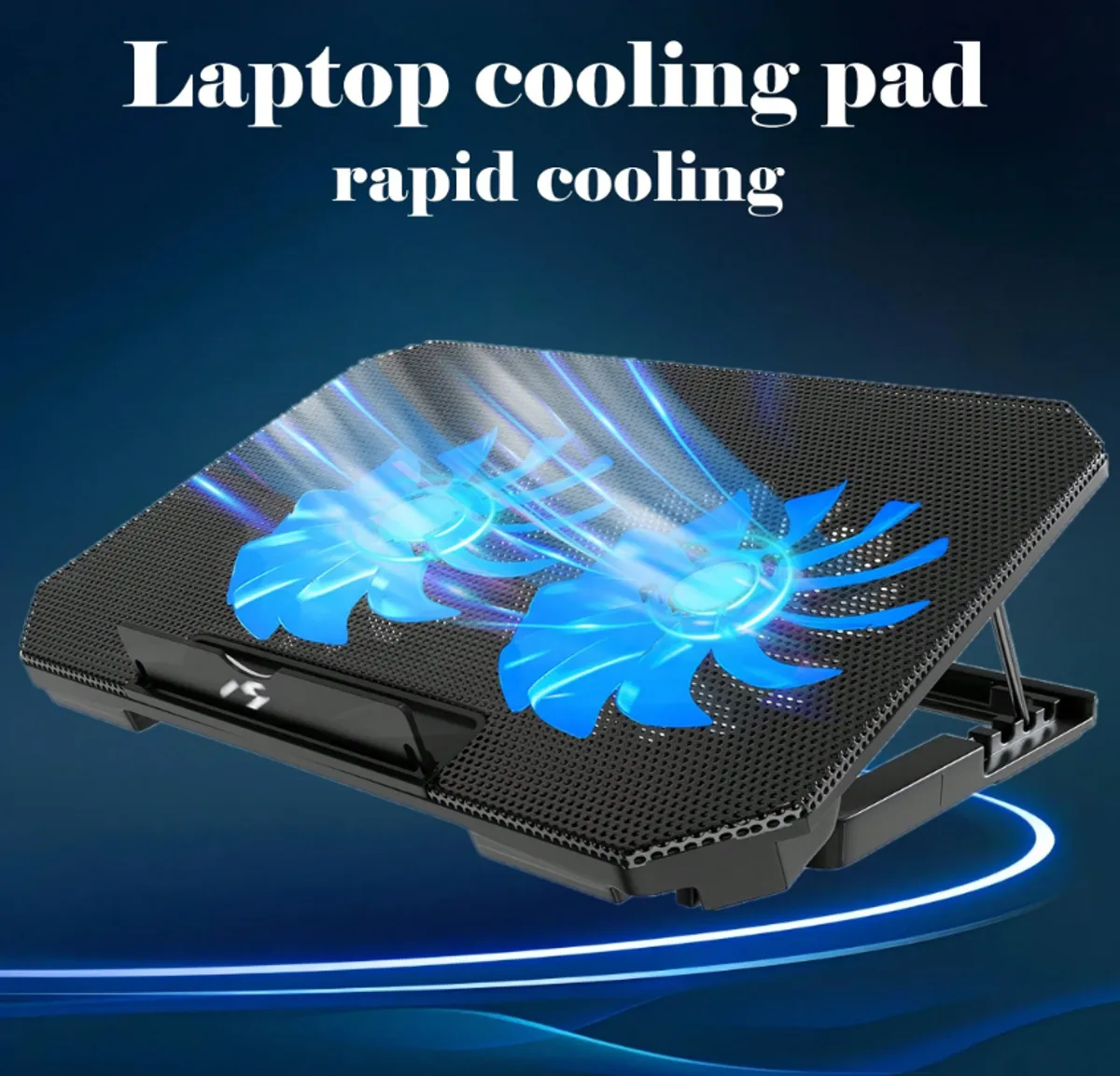 2-Fan Laptop Cooling Pad  (12-16 Inch laptop)