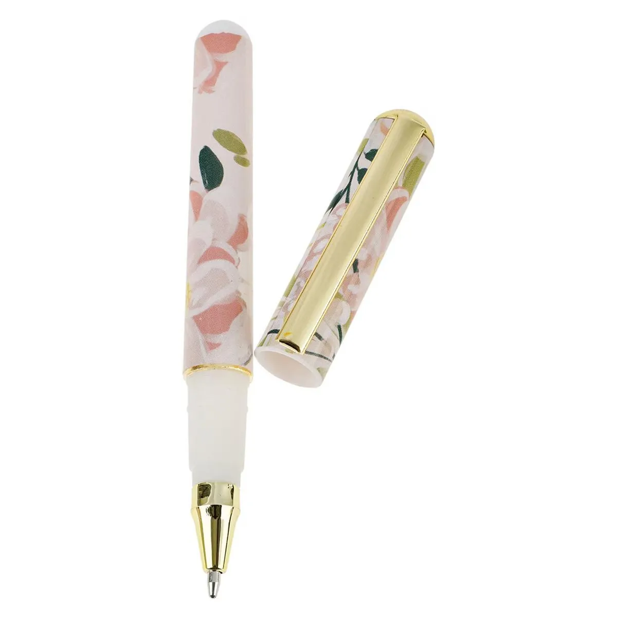 You Are Altogether Beautiful Pink Floral Note Block with Pen Set - Song of Solomon 4:7