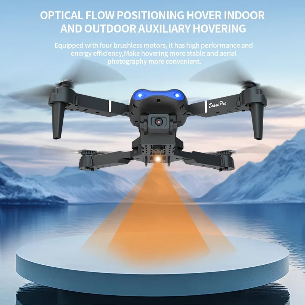 E99 Pro Drone with Screen Remote Control