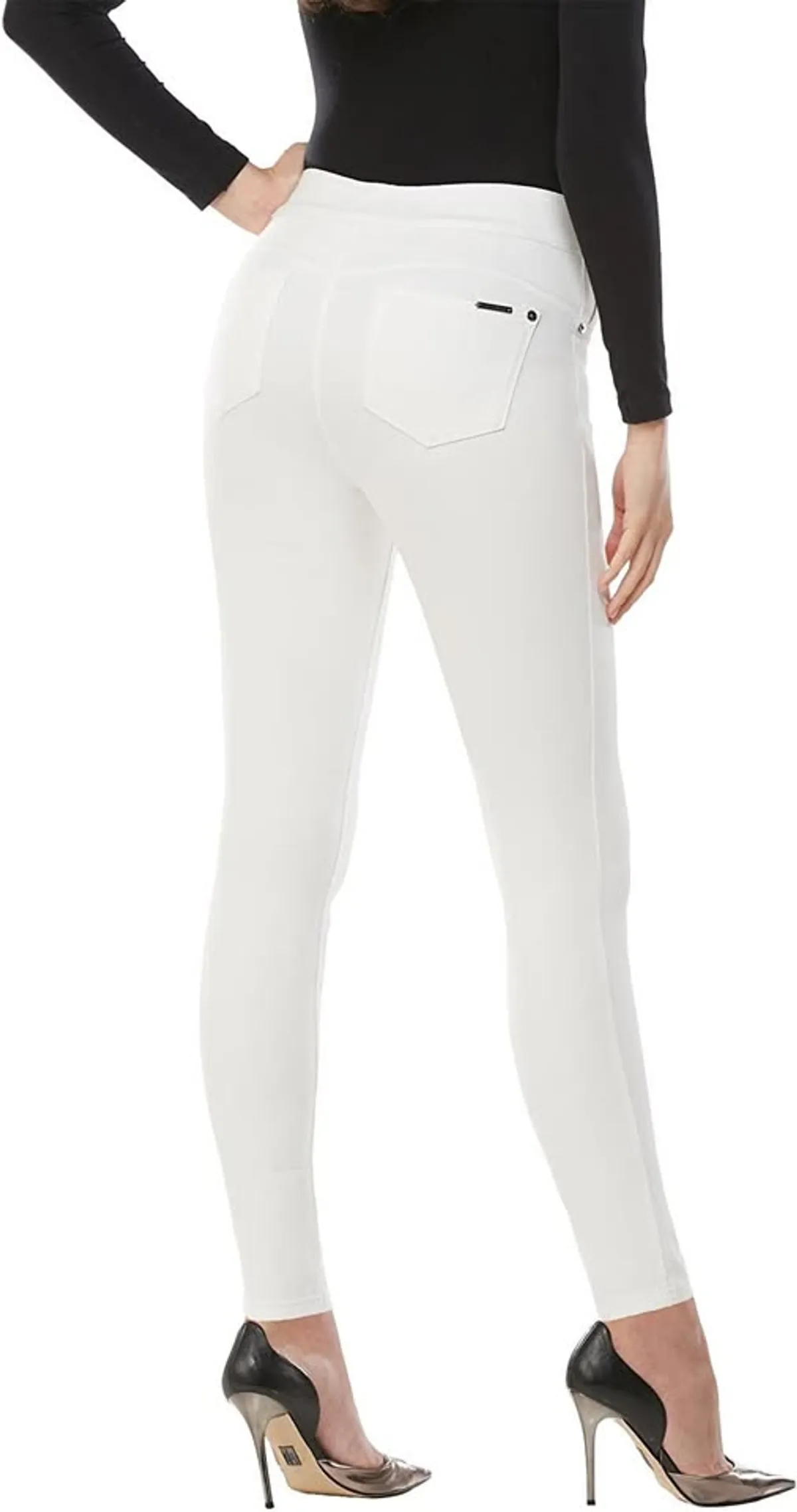 Nygard Luxe Denim 360 Stretch Jegging Jeans, Coral, XL