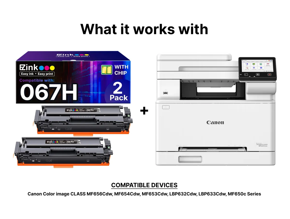 Black Ink Toner Cartridge