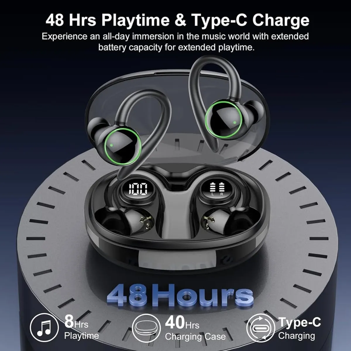 Wireless Earbuds, Bluetooth 5.3 Headphones