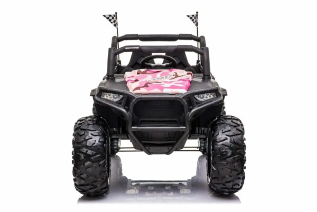 Kids' Electric Ride-on Buggy with Remote Control, Camouflage Pink