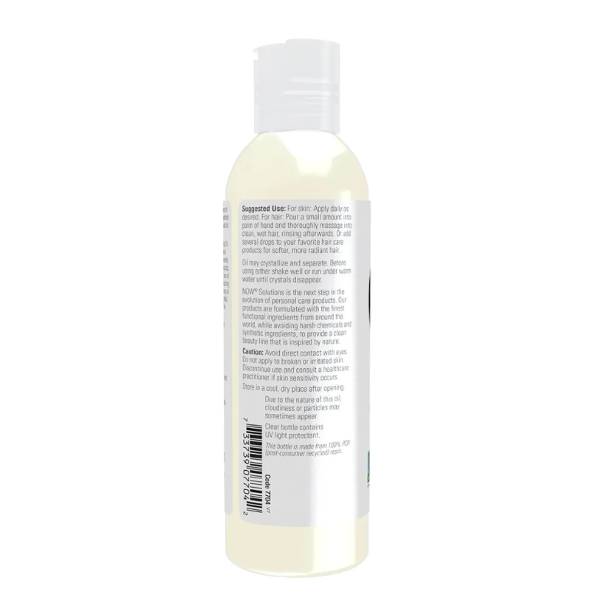 NOW Foods Solutions, Shea Nut Oil, Multi-Purpose Intense Moisturizing Oil for Skin, Scalp and Hair, 4oz Packaging May Vary