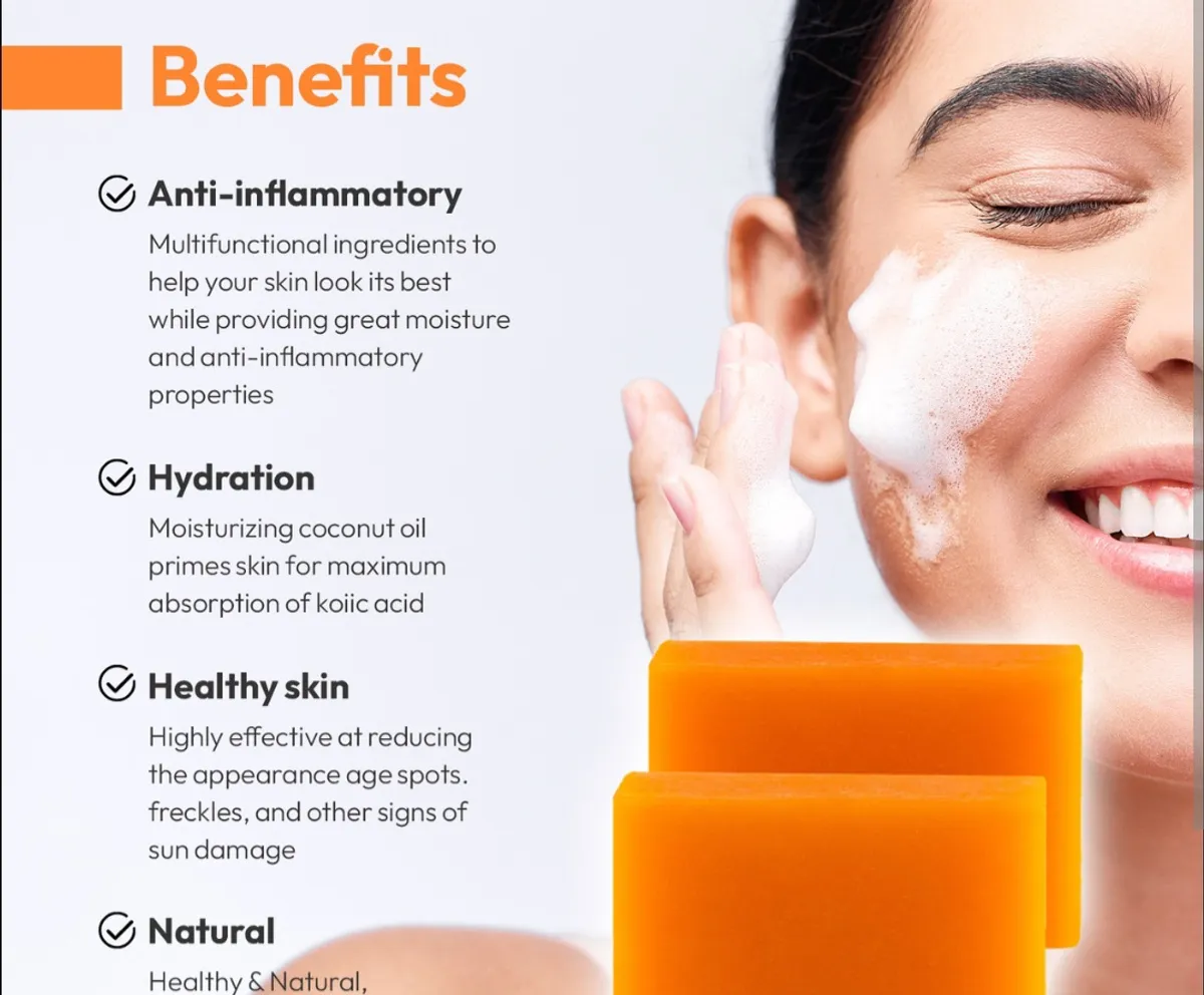 Kojic acid soap