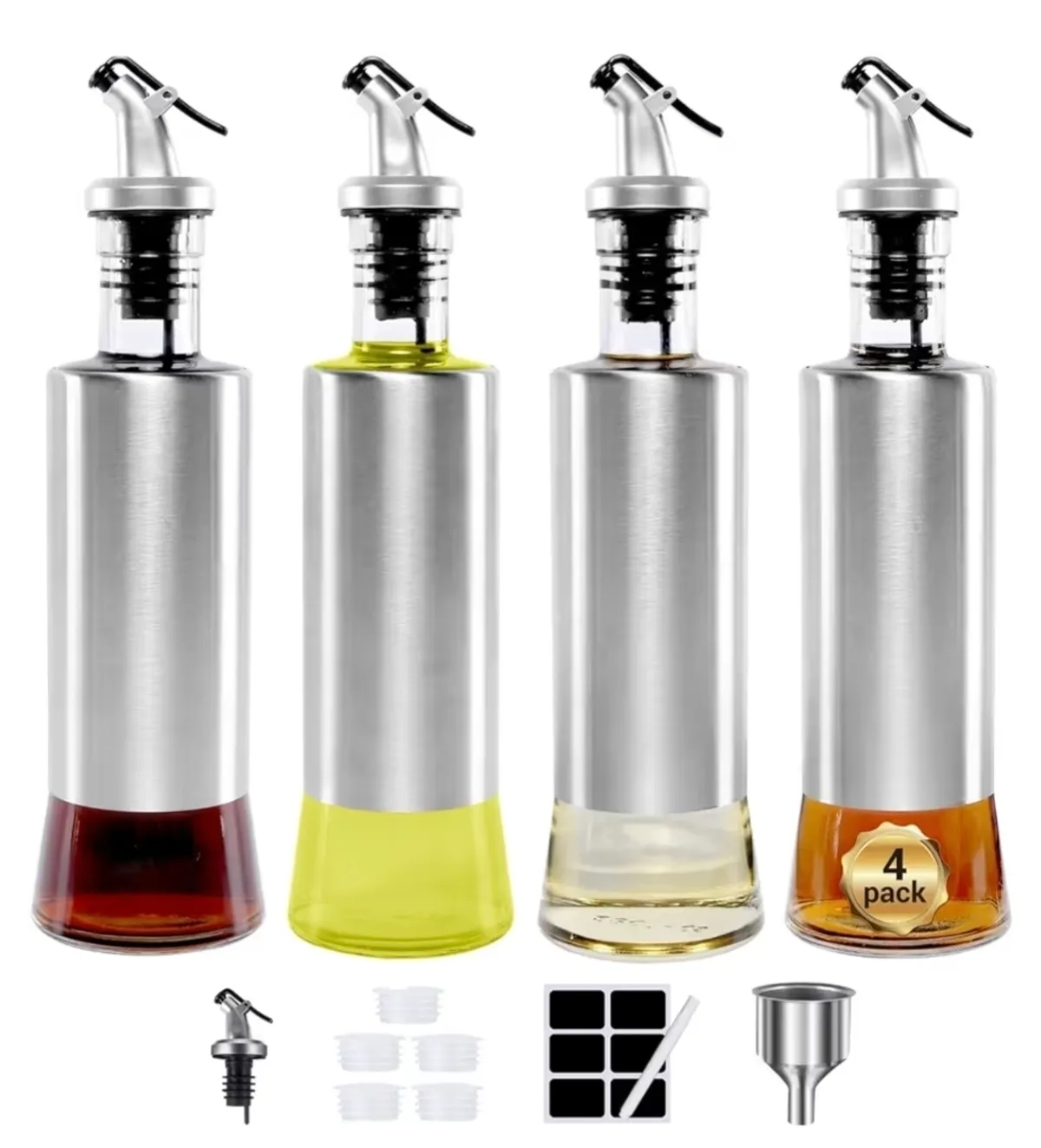 11 Oz Olive Oil Dispenser Bottle set