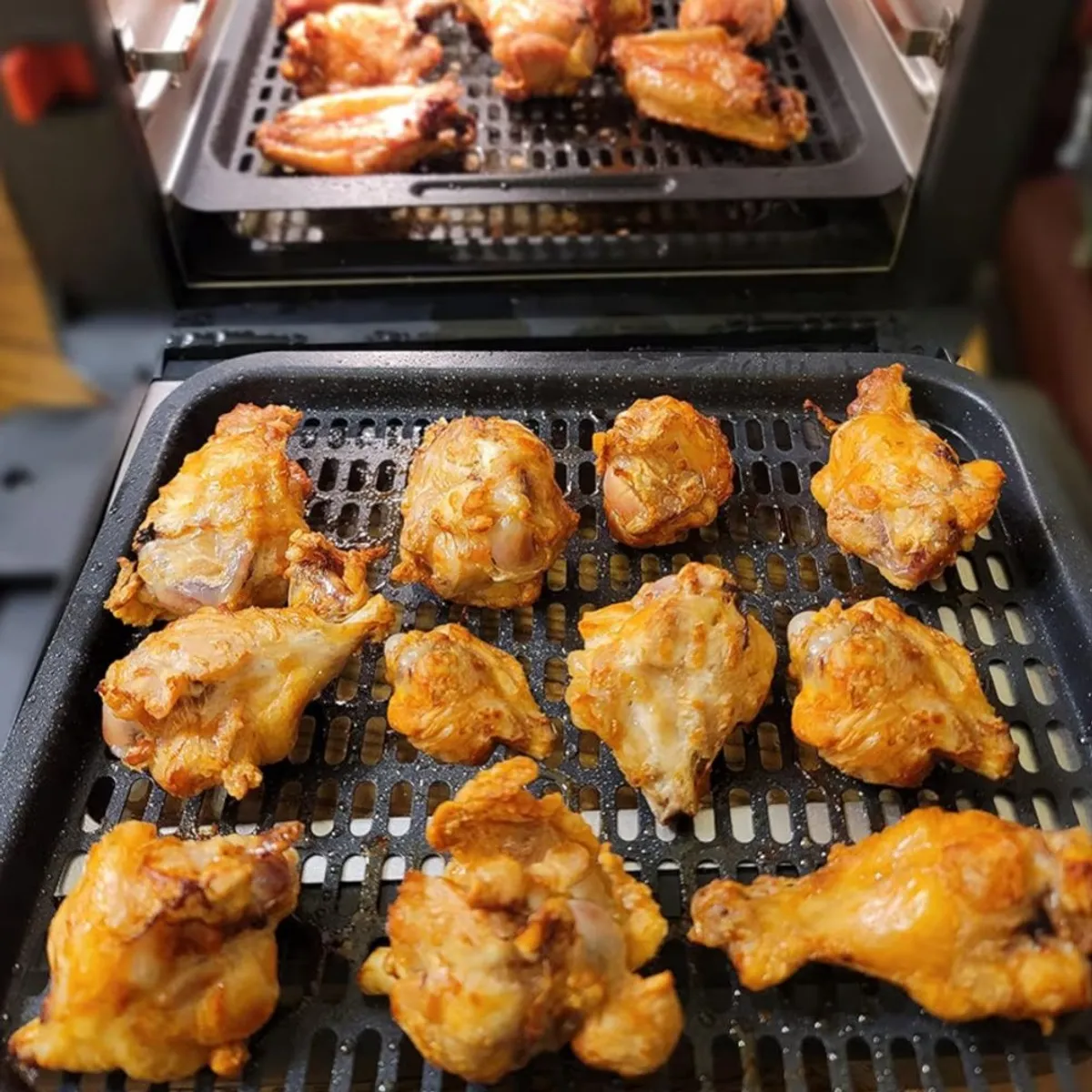 Cooking Tray for Instant Vortex Plus 10 Quart Air Fryer, 3 Pcs Nonstick Cooking Rack, Air Fryer Replacement Parts and Accessories.