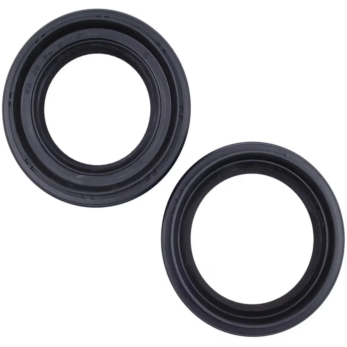 2Pcs Manual Transmission Drive Axle Oil Seal for Honda Civic SI RSX TSX K-Series 6 Speed.