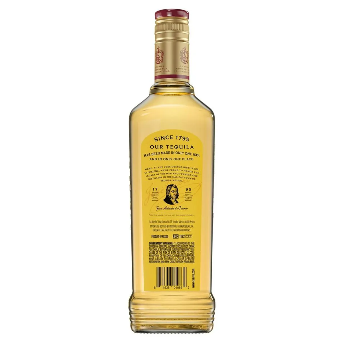 Jose Cuervo Oro Especial Tequila Bottle 750 mL