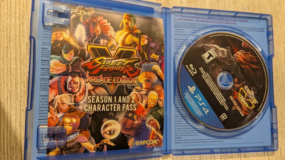 Street Fighter Arcade Edition PS4 Pre Owned