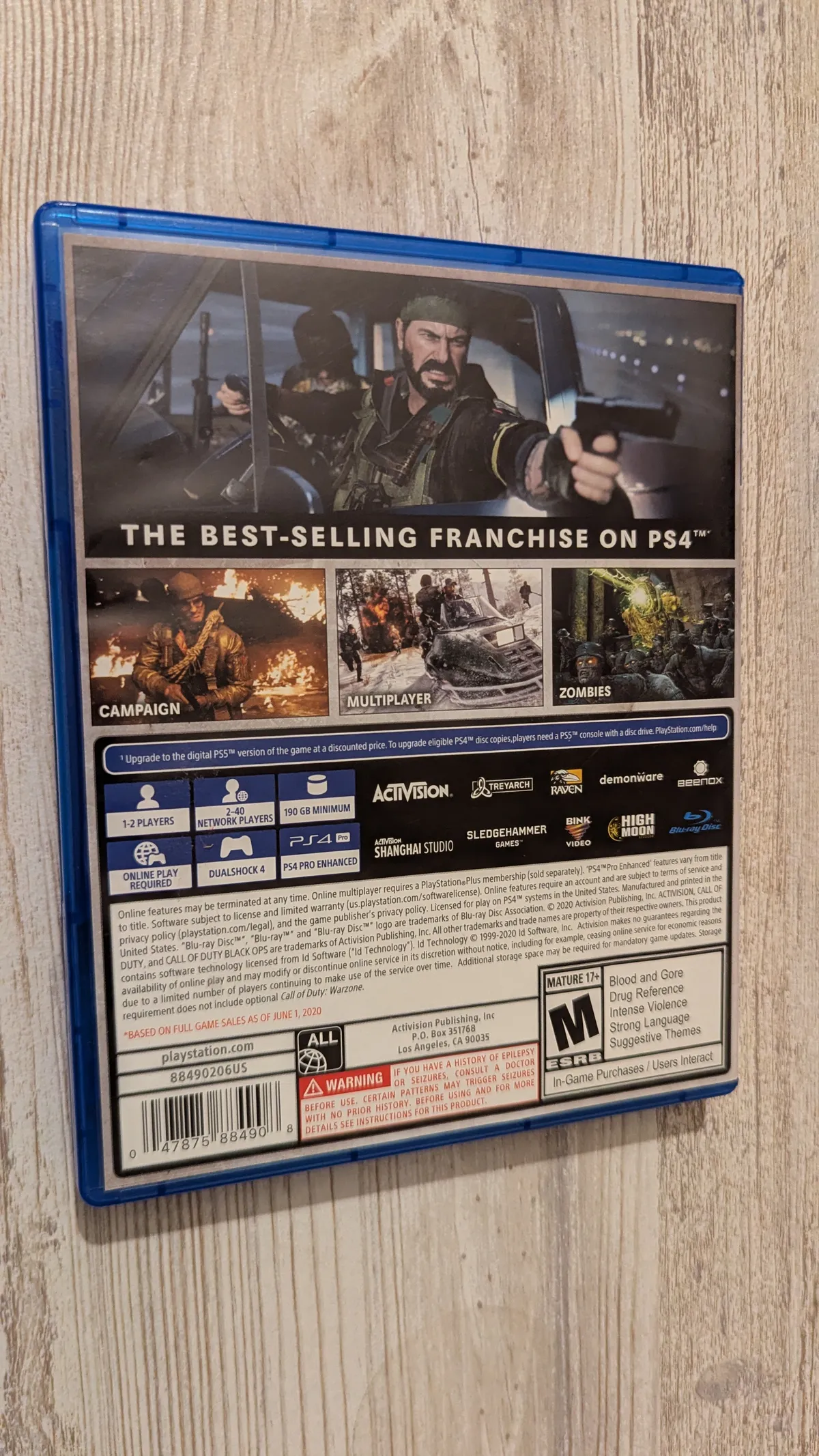 Call of Duty Cold War PS4 Pre Owned