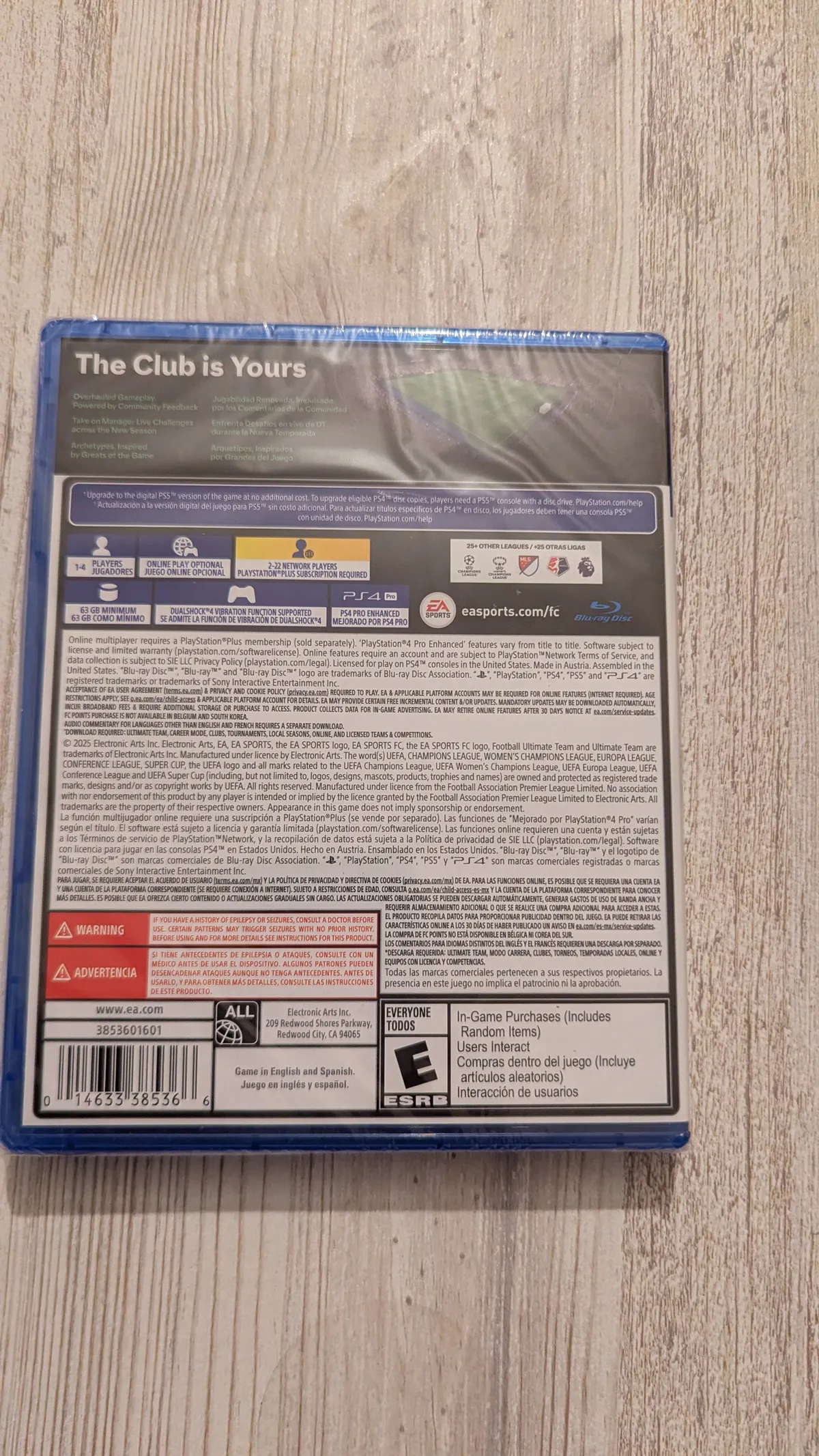 FC 26 New Sealed PS4