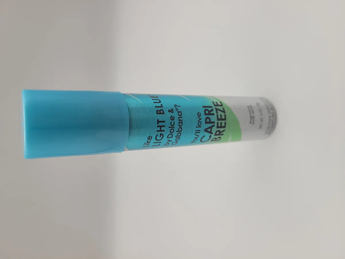 Parfums De Coeur Capri Breeze Fragrance Deodorant Body Spray for Women, .5 Ounce.