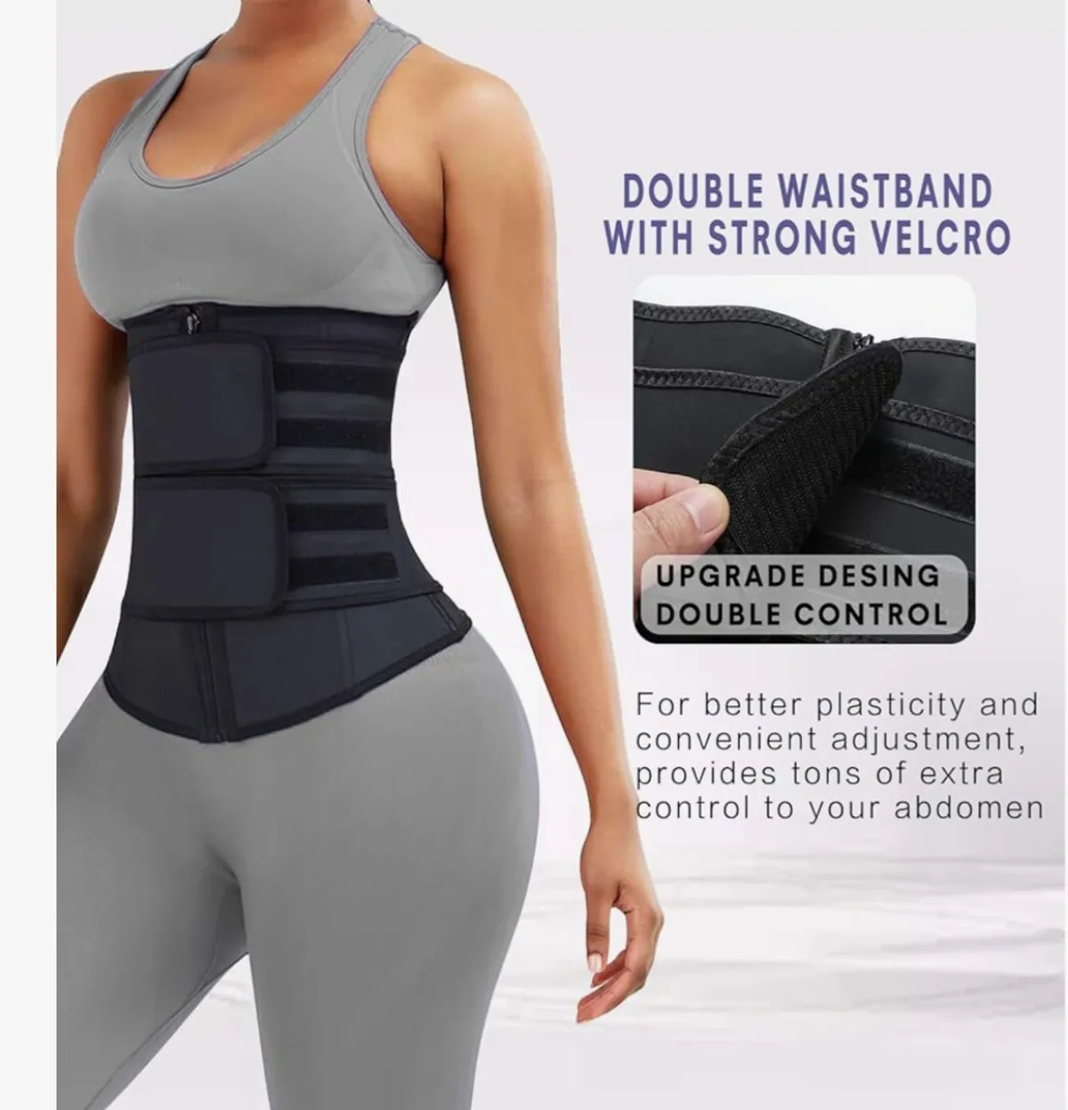 Latex waist trainer, 5xl