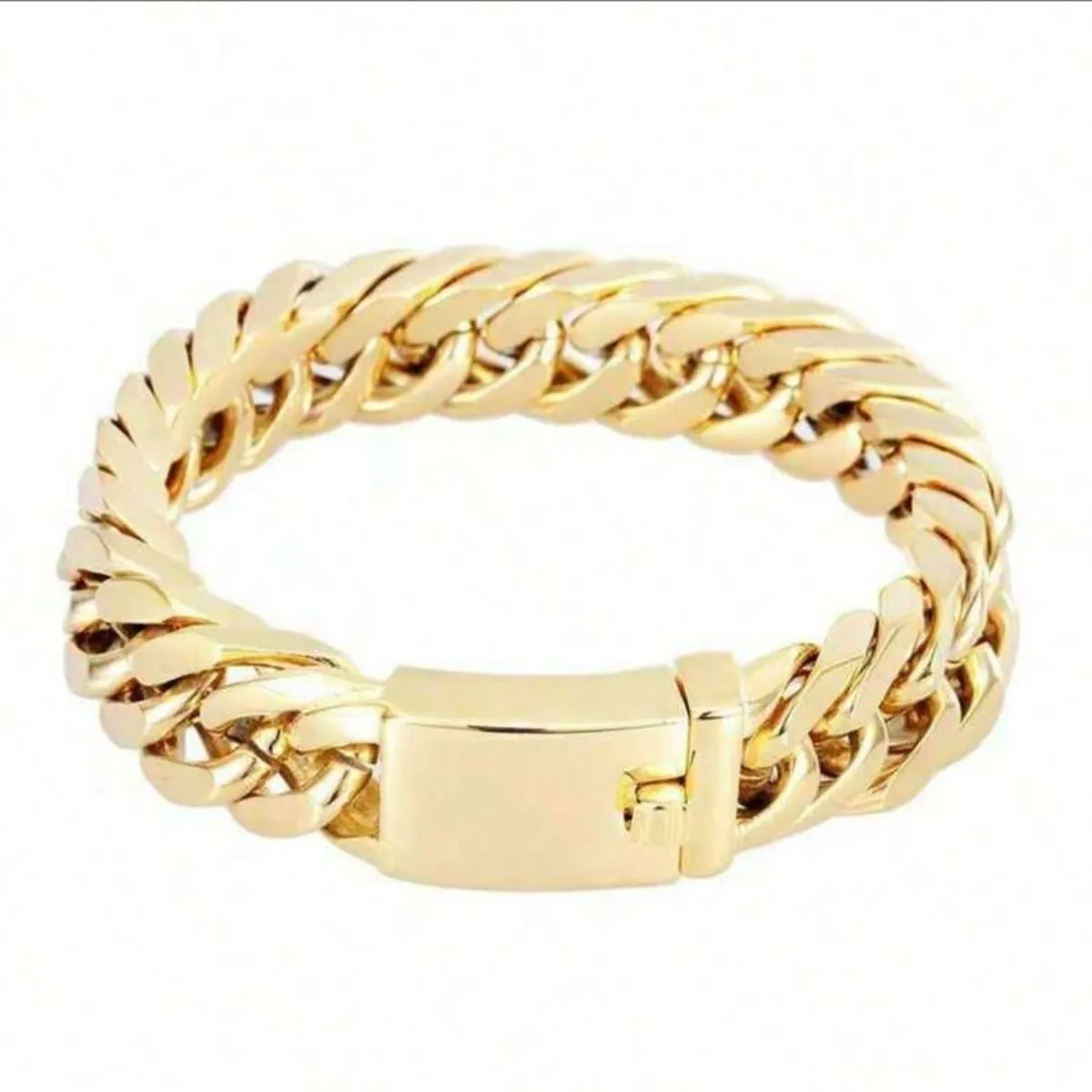 Gold-Plated 10mm Bracelet