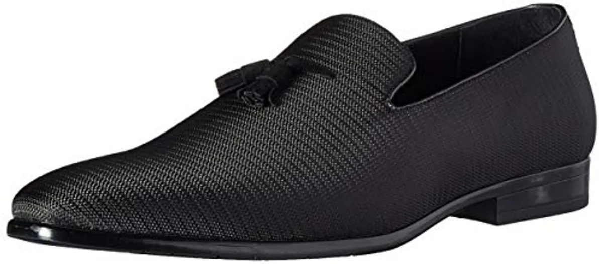 Tazewell Tassel Slip-On Loafer Mens Loafer, Grey Size 9.5