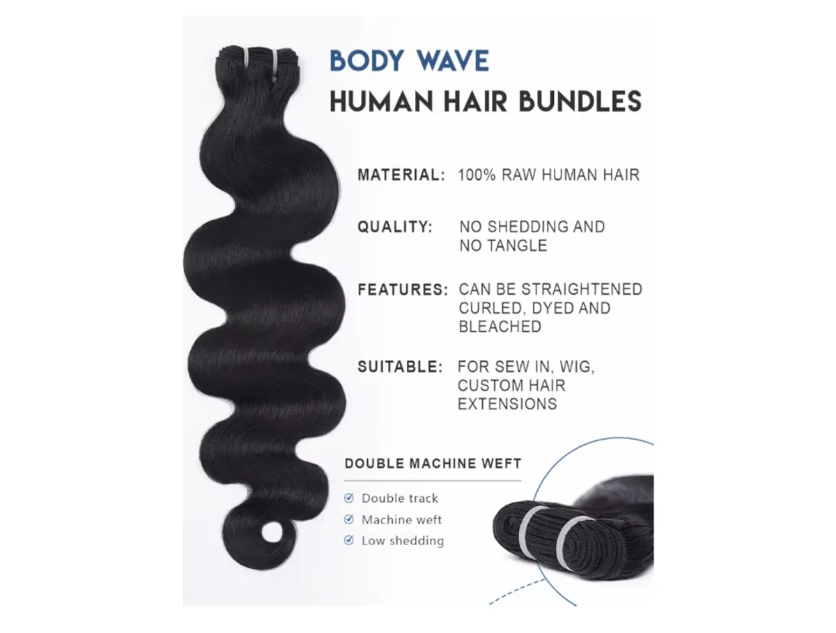 MVPGIRL 16A  Premium Bodywave Bundles 20" 22" 24"