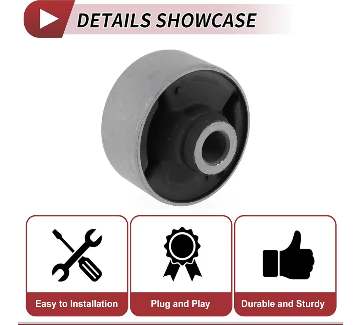 1 Pc Control Arm Bushing for Honda Element CR-V Civic for Acura RSX Front Lower No.51391S7A005/K200054/51391SCVA03