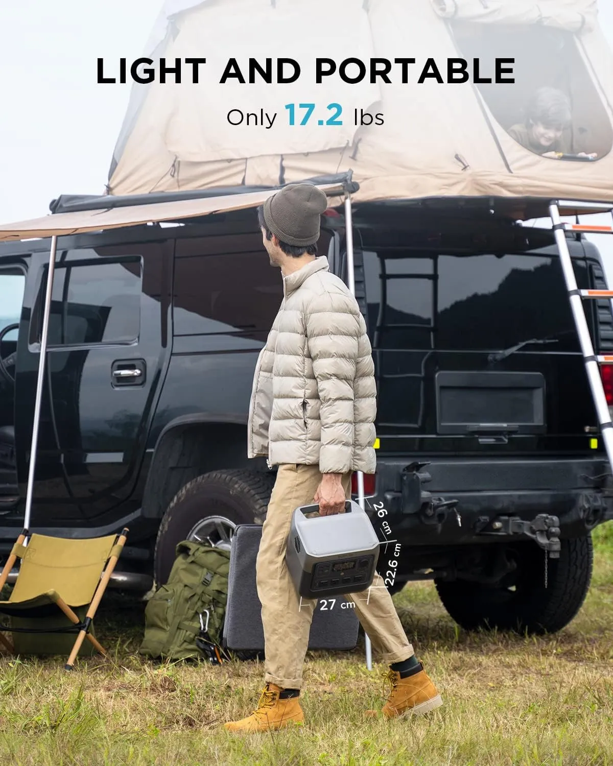 ECOFLOW Portable Power Station RIVER 2 Pro, 800W 768Wh LiFePO4 Battery