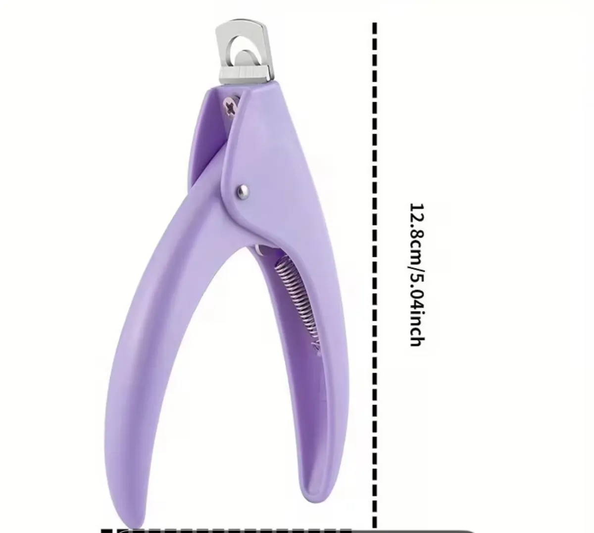 1pc Professional Nail Clippers, Modern Style, Alloy Material, Straight Blade Edge, 5-10mm Jaw Opening