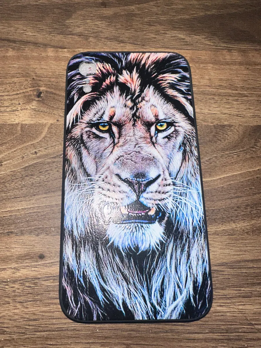 iPhone XR Lion Pattern Phone Case