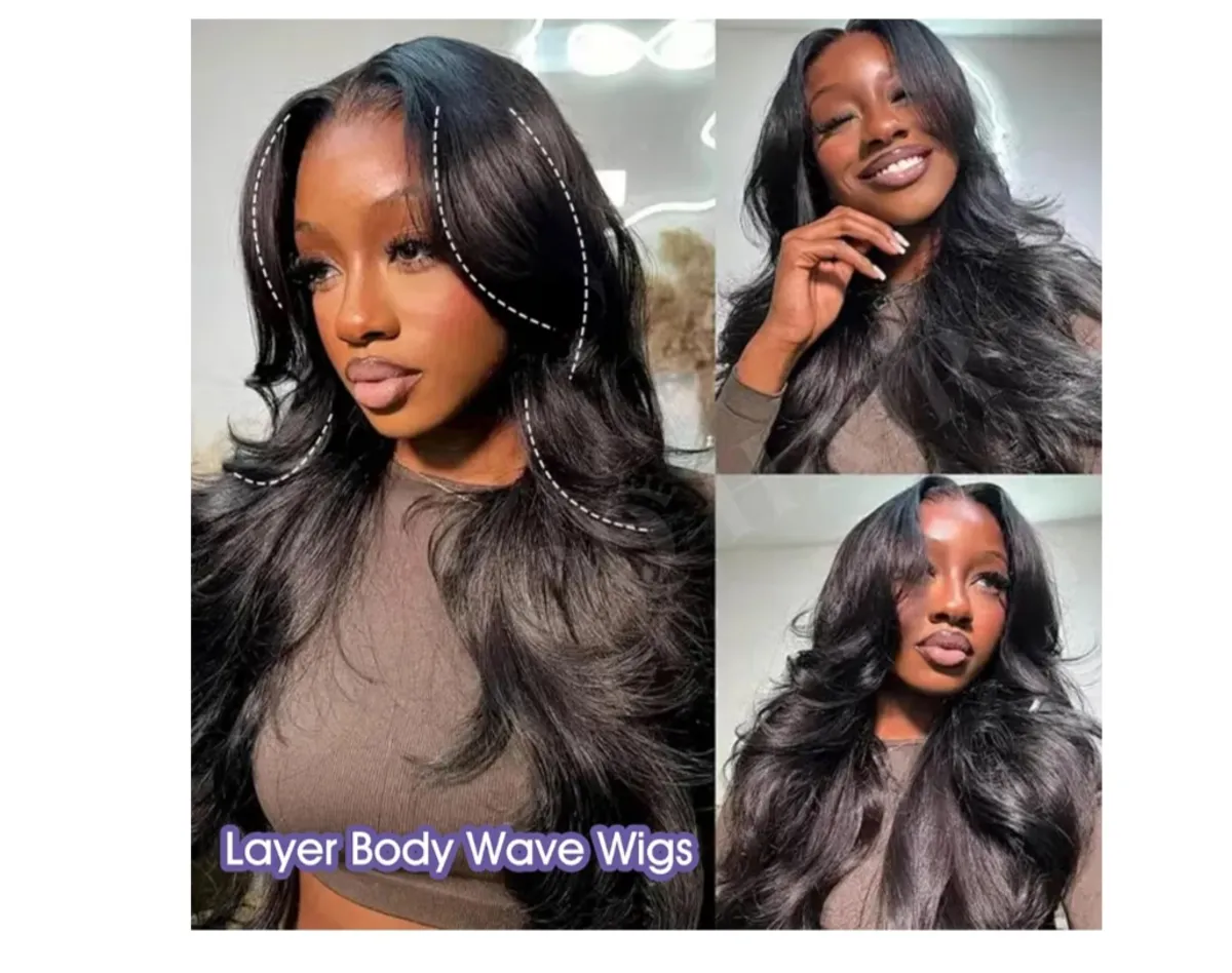 20" OQ Hair 13x6 Body Wave Lace Front Wig
