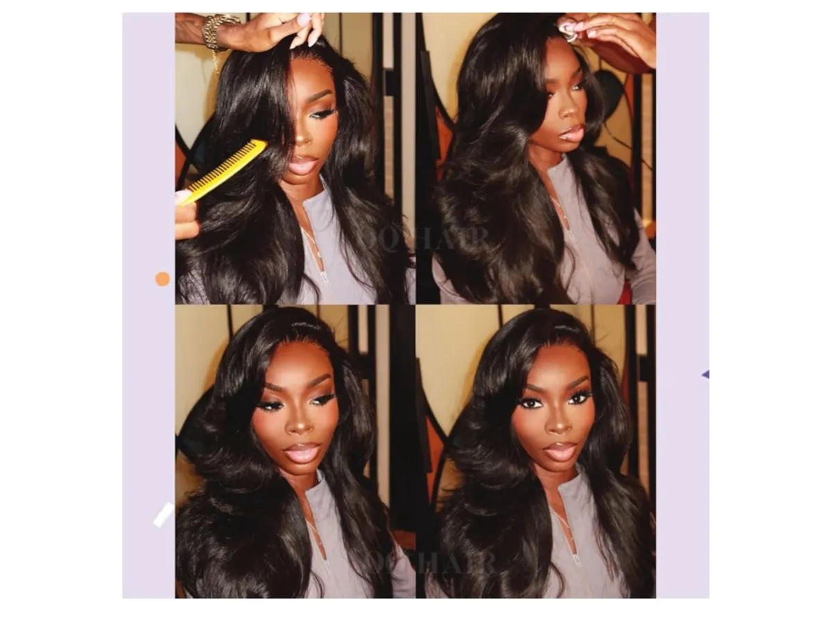20" OQ Hair 13x6 Body Wave Lace Front Wig