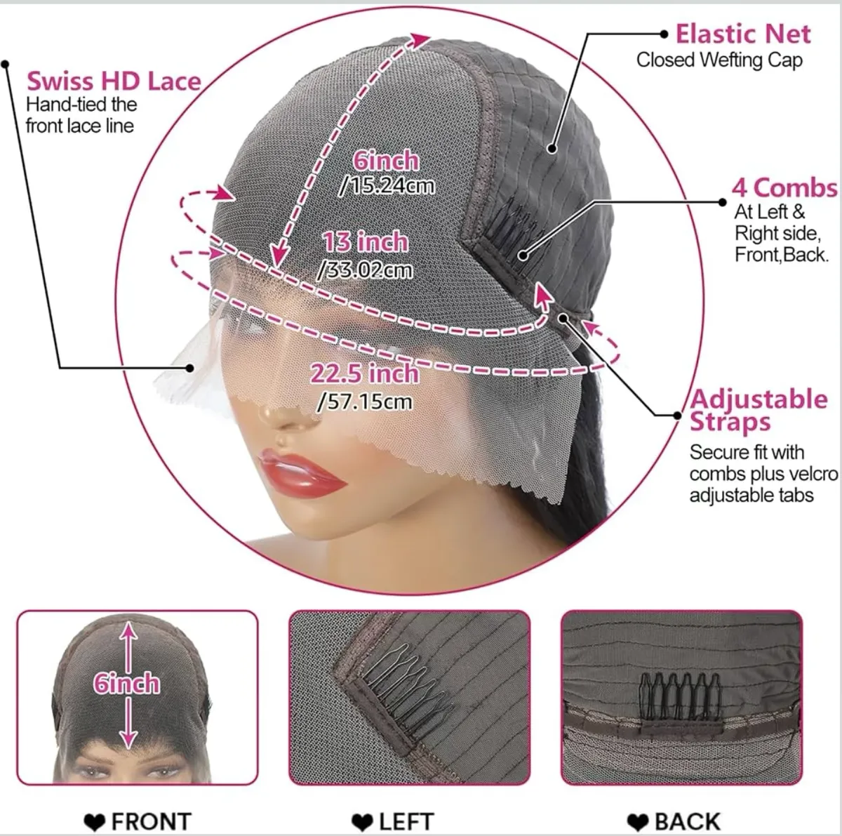 Pixie Cut Wig Human Hair Short Pixie Cut Wigs for Black Women Human Hair Glueless Pixie Wig Short Layered Brazilian Virgin Human Hair Wigs For Women Color 1B#