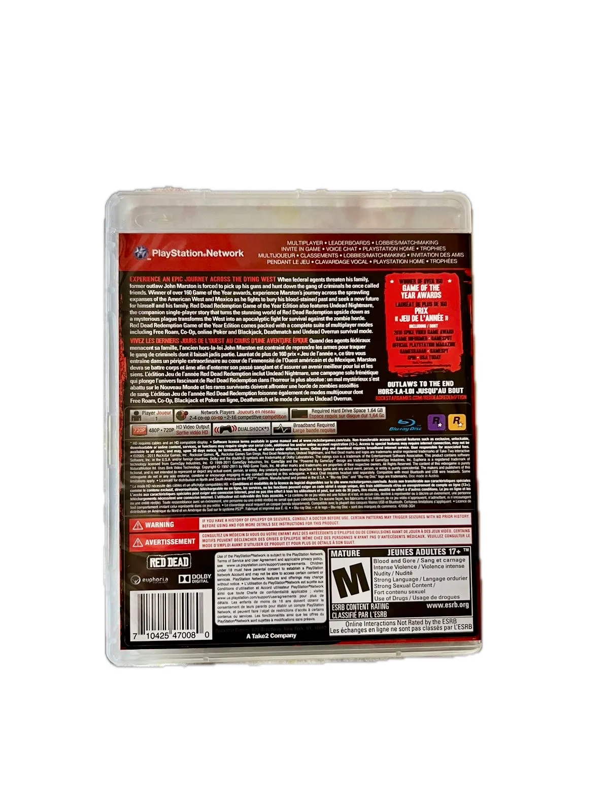 Red Dead Redemption: Game of the Year Edition (PS3)