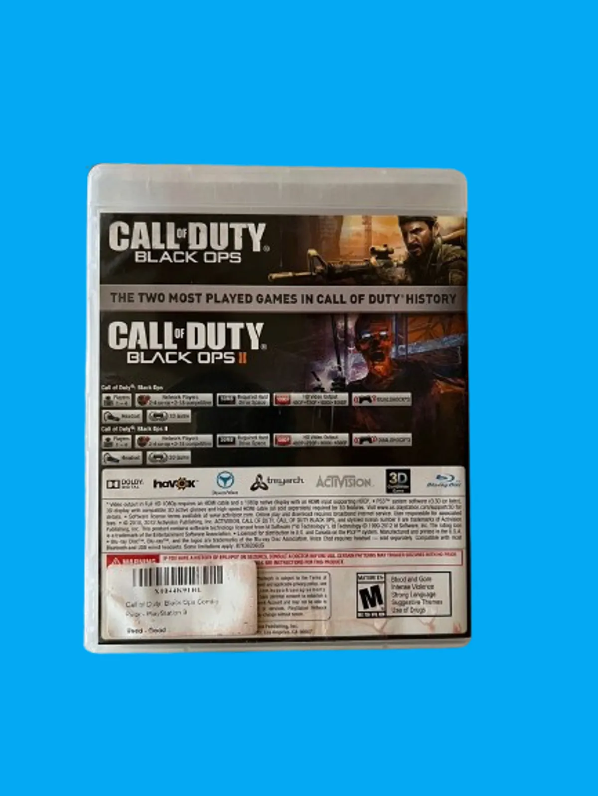 Call of Duty: Black Ops & Black Ops II – Combo Pack (PS3)