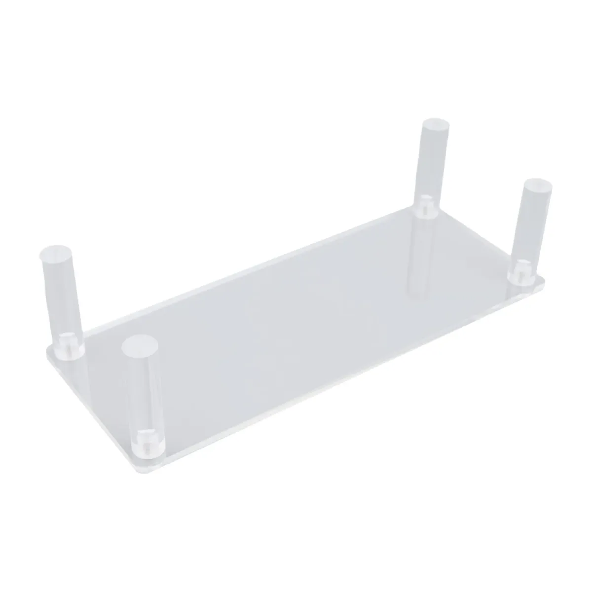Acrylic Display Stand Perfume Figurine Transparent Storage Rack New