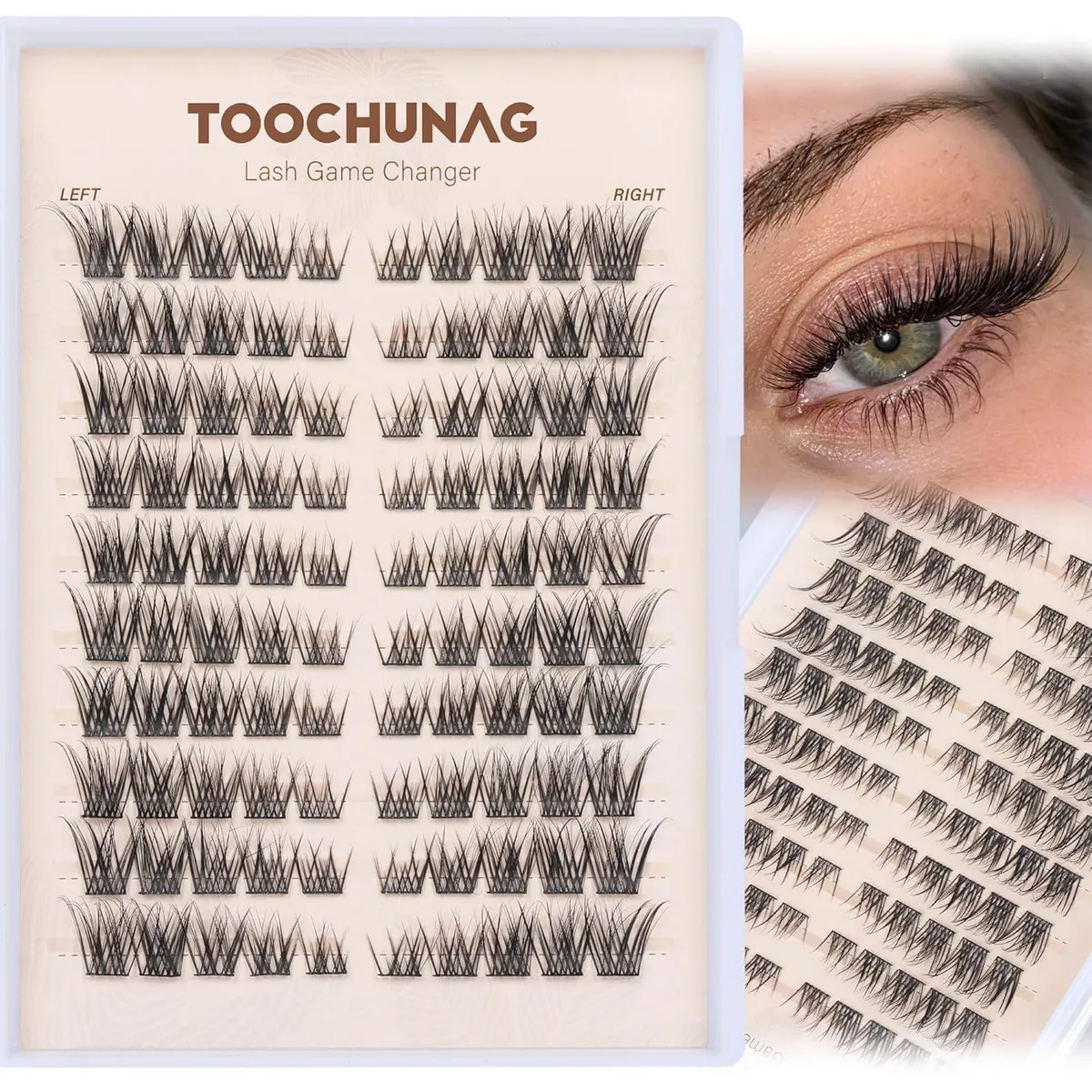 Natural Light Cluster Lashes