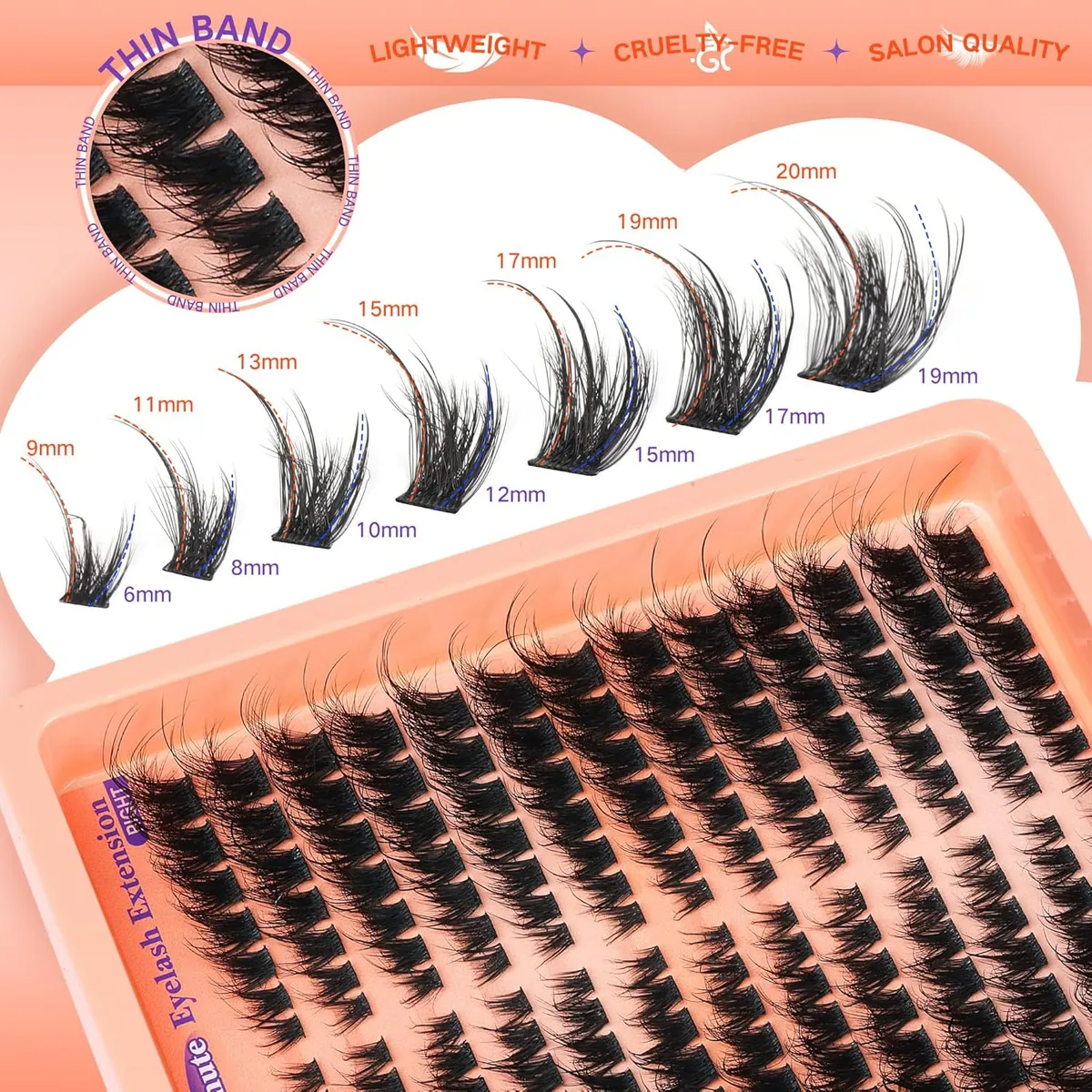 Fairy Wet Cluster Lashes
