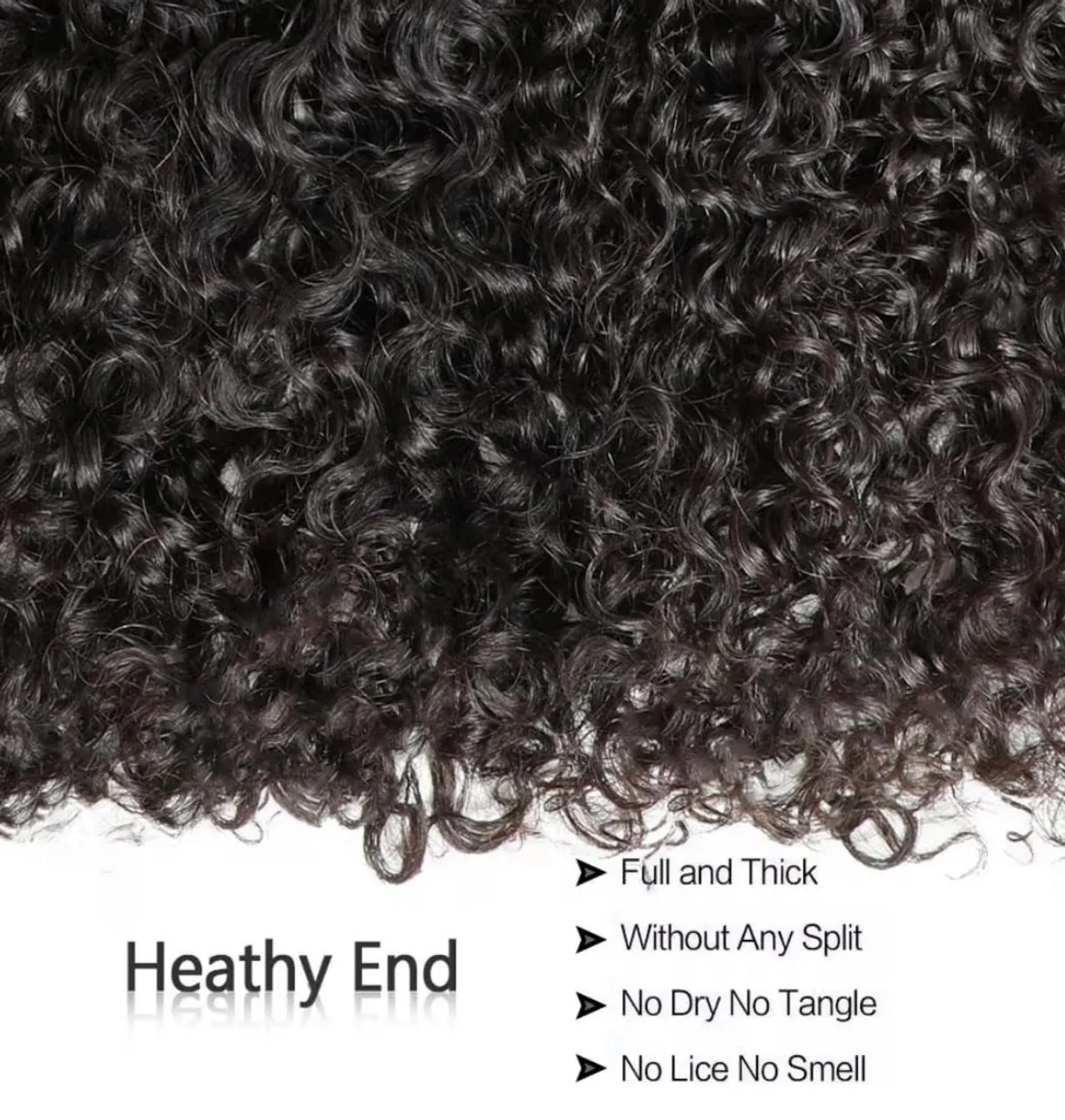 Curly Human Hair Bundles 2, 14 Inch and 1, 16 Inch Bundles Unprocessed Burmese Raw Hair Extension Real Human Hair 16A Natural Color Curly End Real Hair Weft Extensions