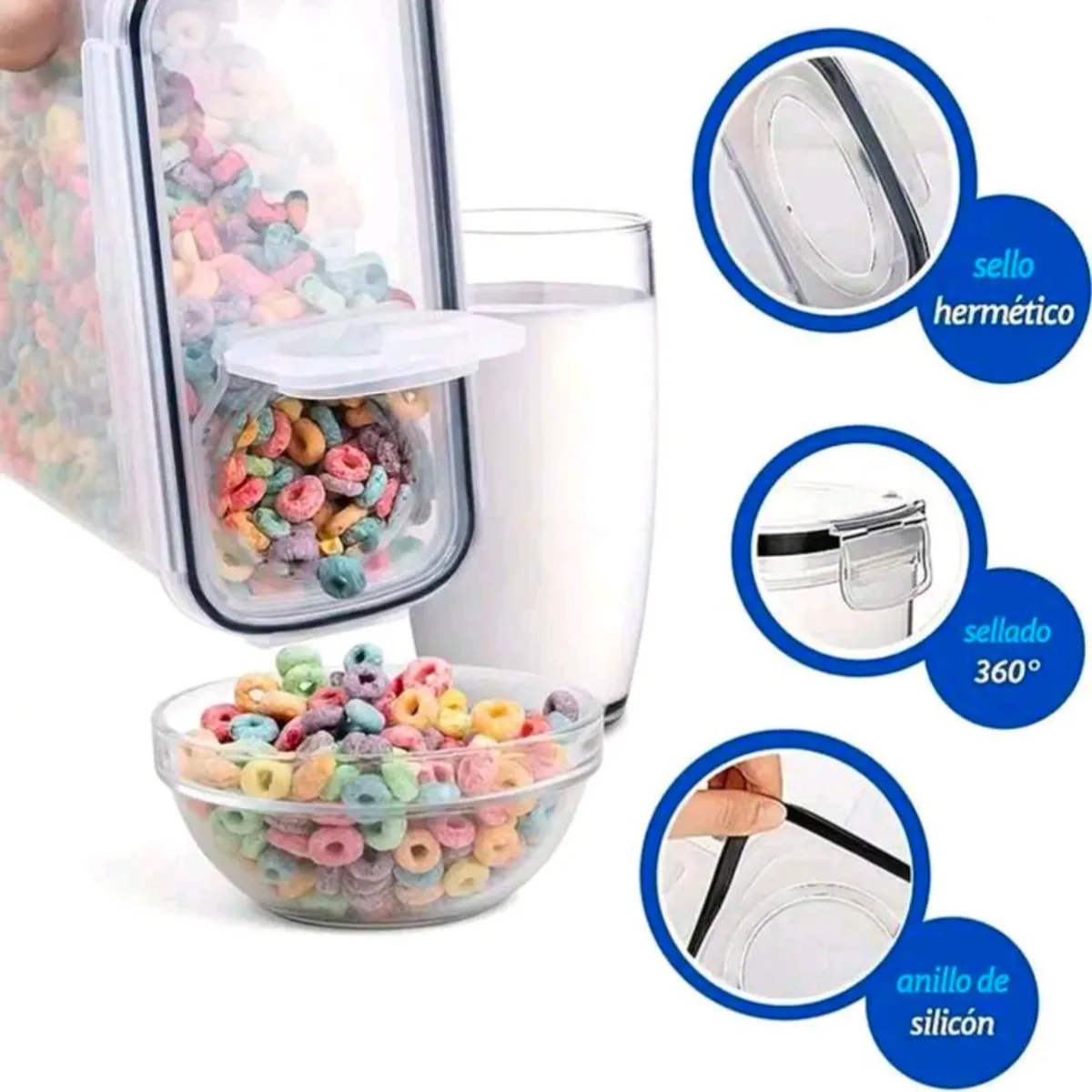 4 Litres Container Set (4pcs)