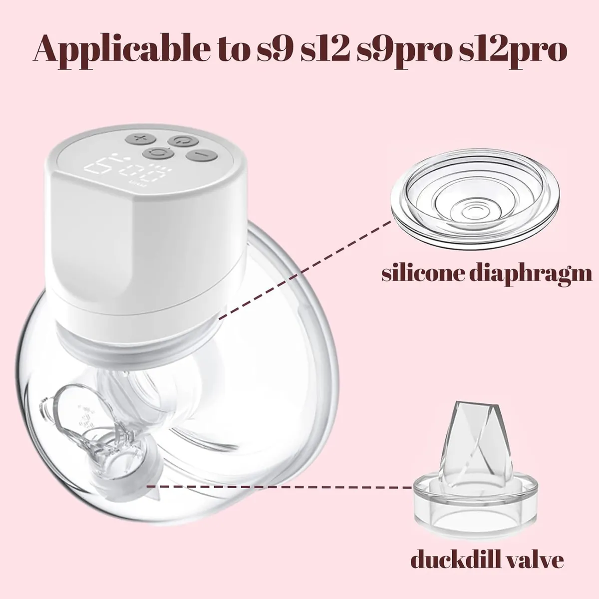 bliblo S9/S12/S9pro/S12pro Duckbill Valve and Silicone Diaphragm.