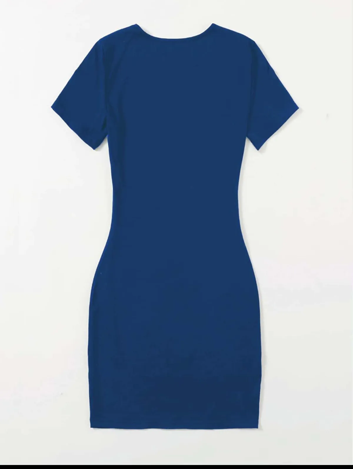 Letter Graphic Bodycon Dress Size M