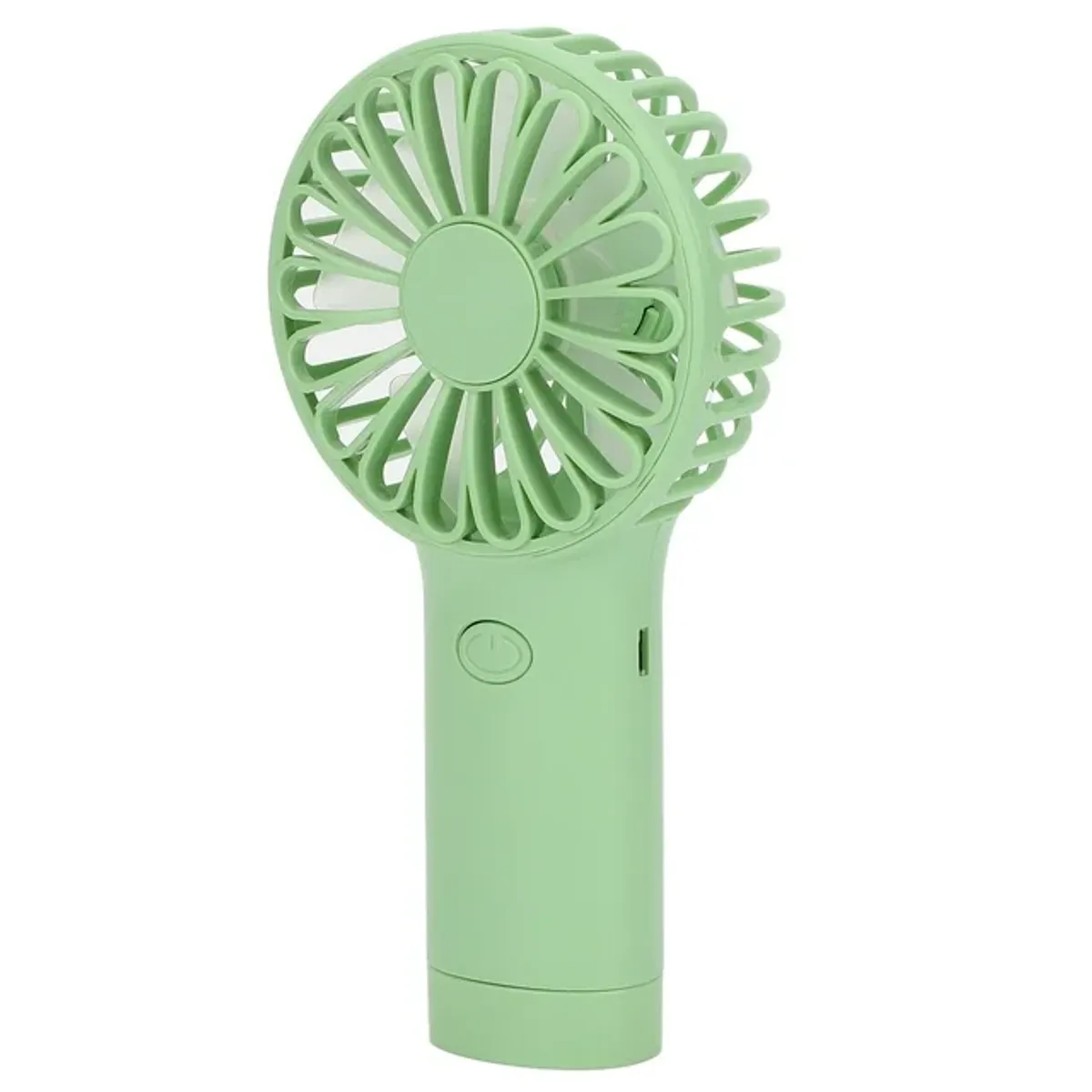 Handheld Fan, Battery Operated Small Fan USB Rechargeable Efficient Green For Office For Travel