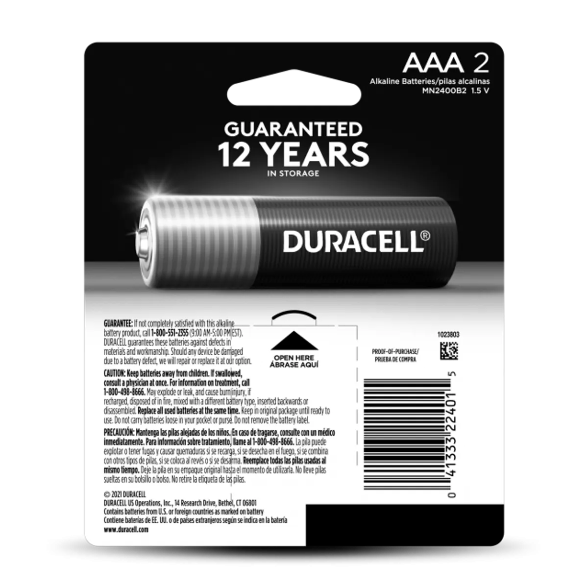 Duracell Battery
, AAA