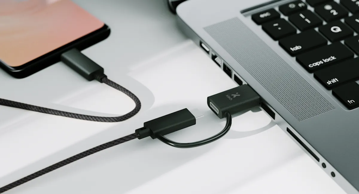 Xtech  USB-C, USB-A and USB Type C interchangeable ,1.82 m, 2 in one braided XTC-532