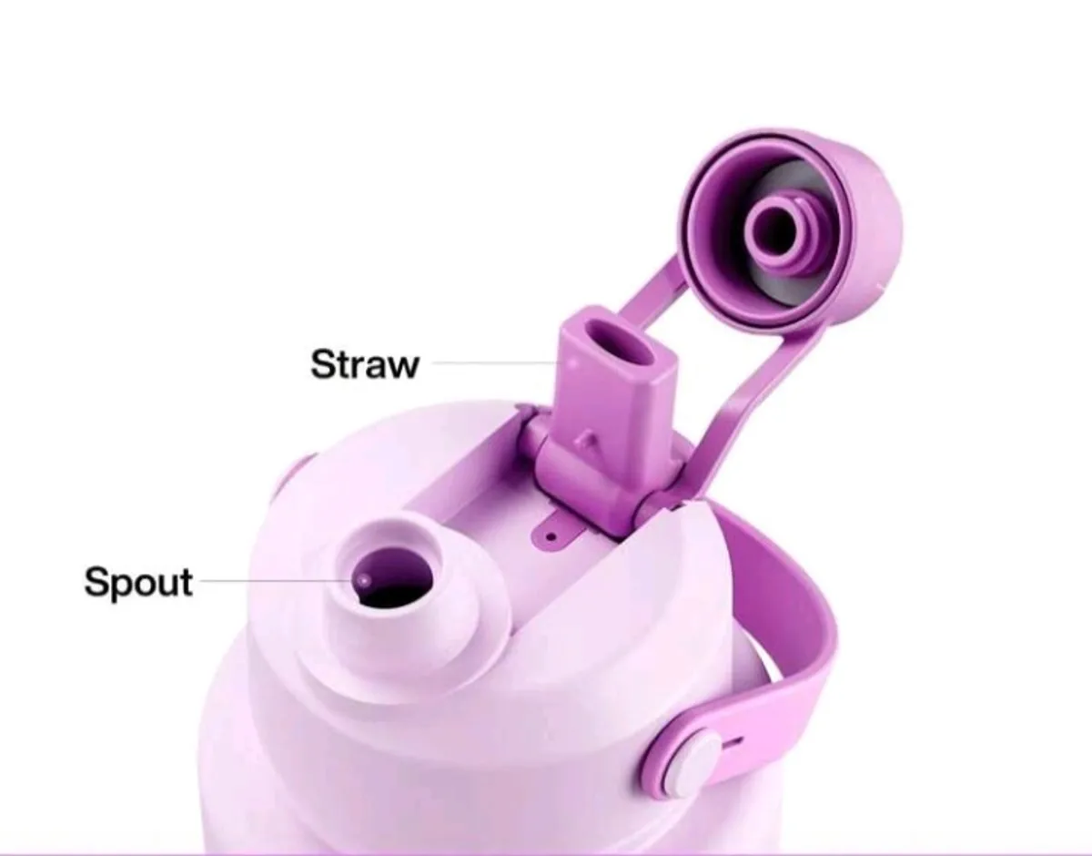 Powcan insulated water bottle , Pink