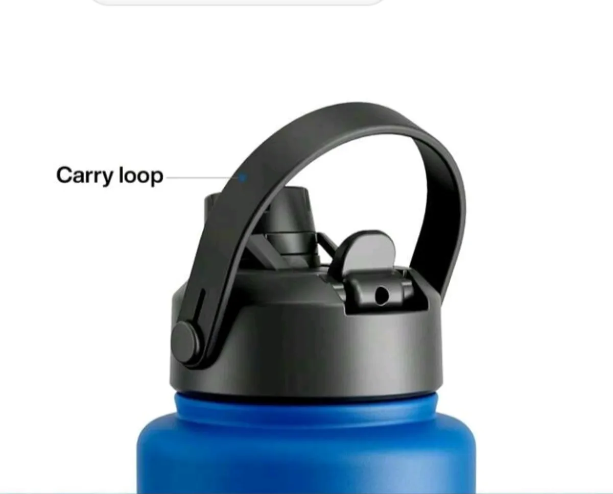 Powcan insulated water bottle , Blue