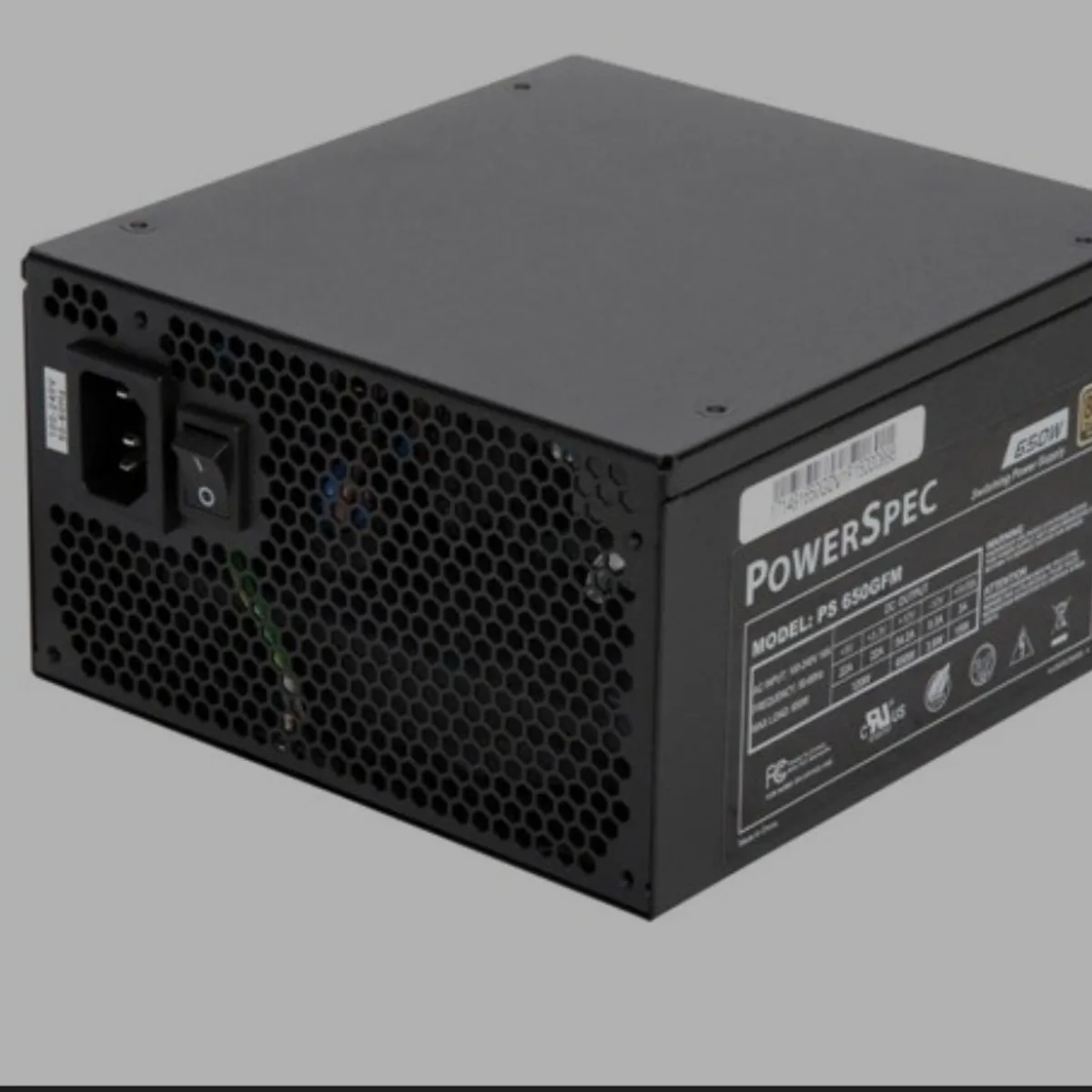 Powerspee 650W 80 plus gold ATX fully  modular  power supply