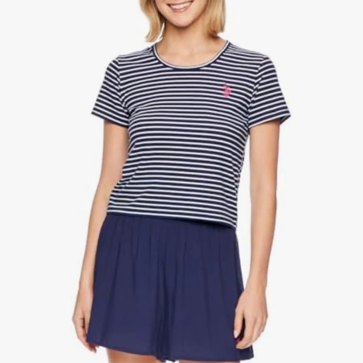 U.S. Polo Assn. Womens Pajama Set  size L