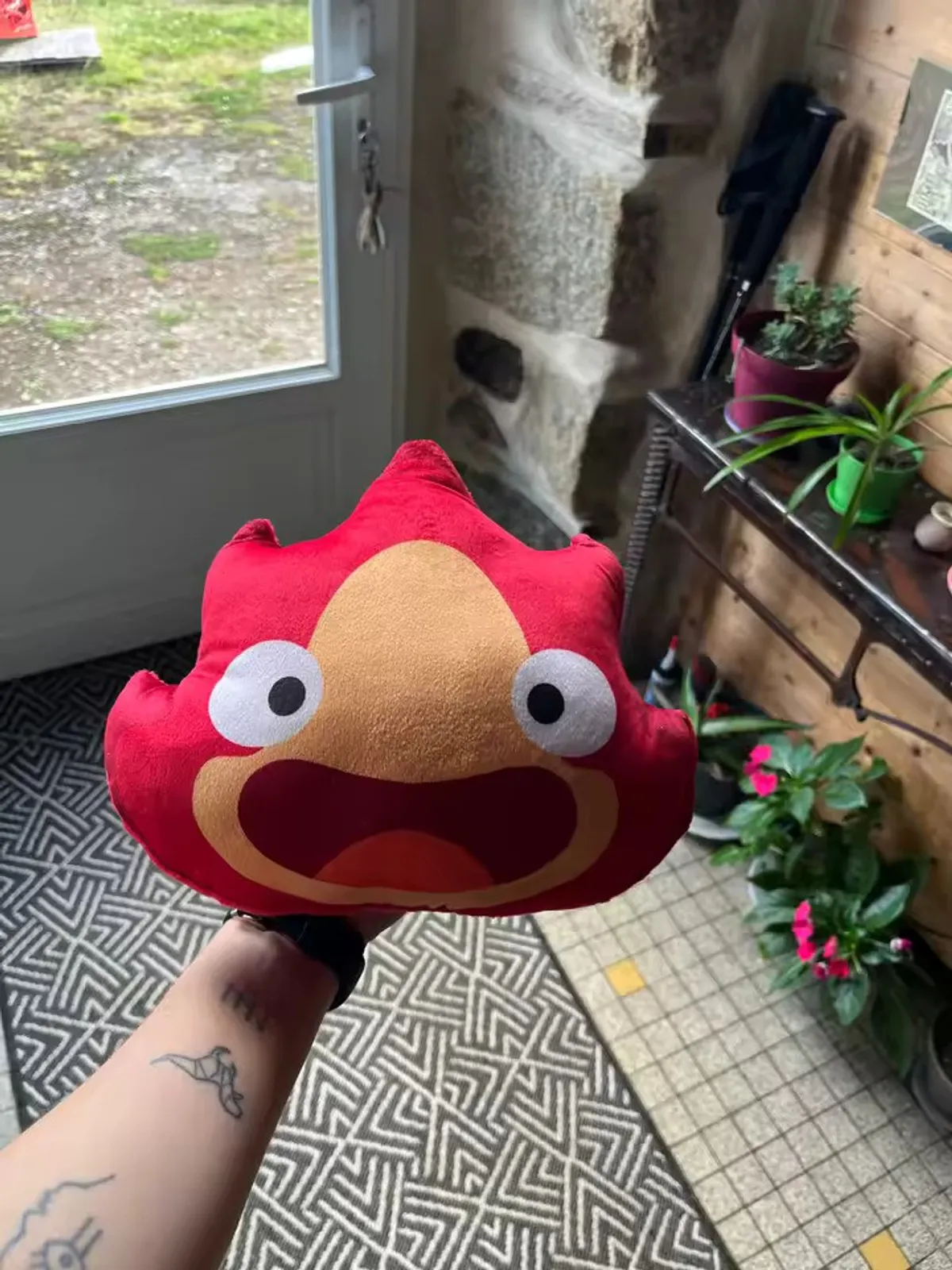 Howl's Moving Castle - Calcifer Plush/Cushion