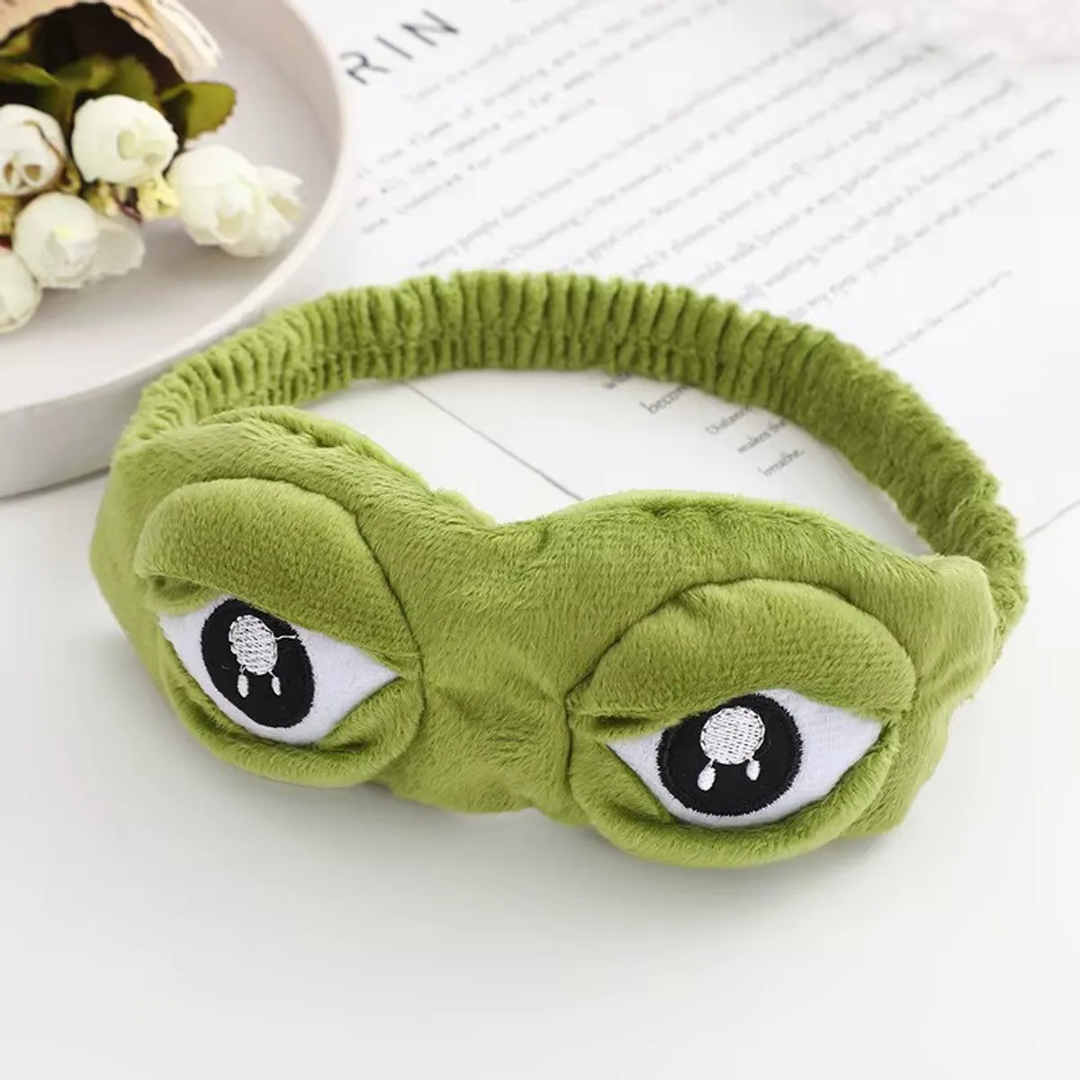 Pepe the Frog Plush Mask