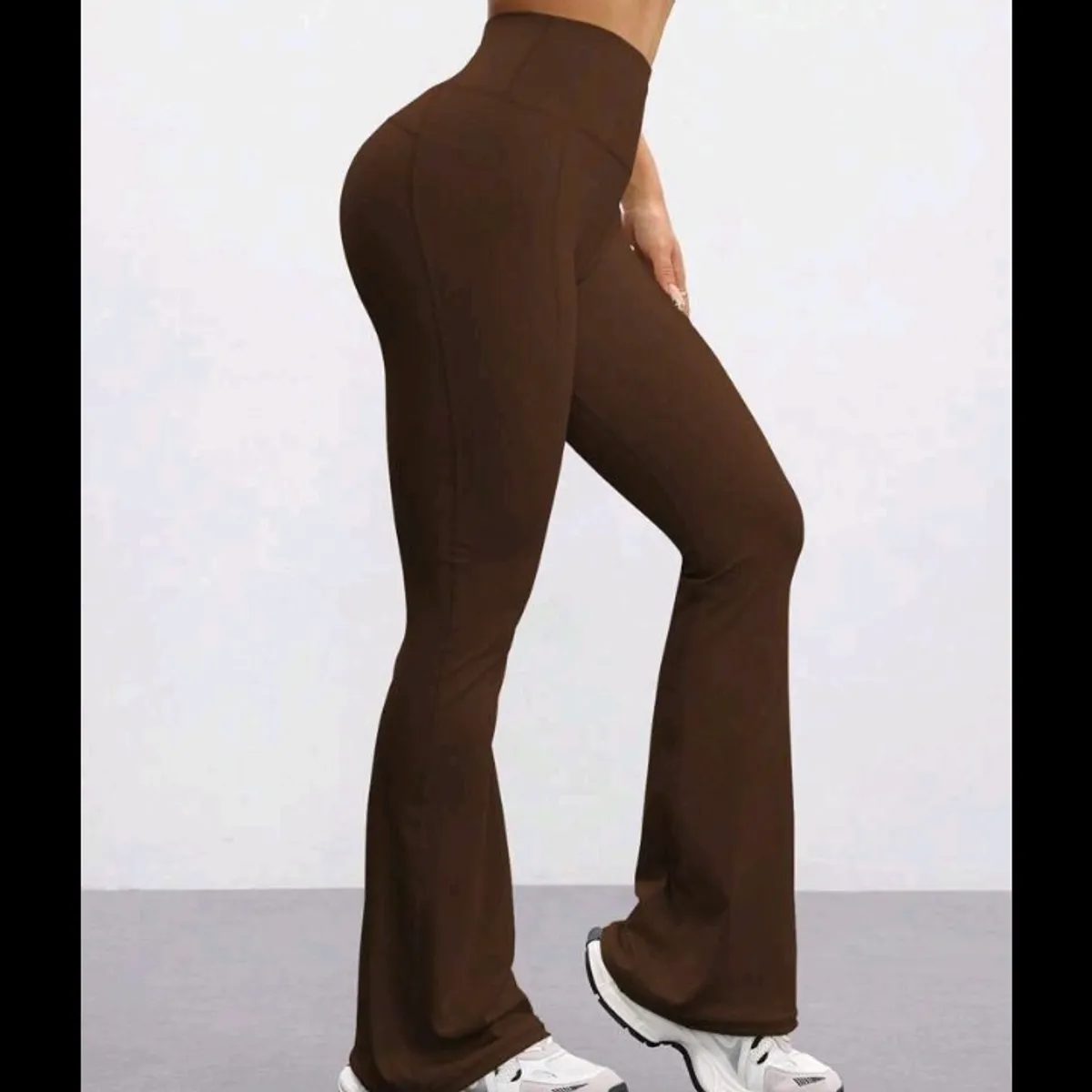 Casual Minimalist Butt-Lifting Peach Shaping Elegant Streetwear Three-Piece Set Body-Hugging High-Waisted Versatile Size L